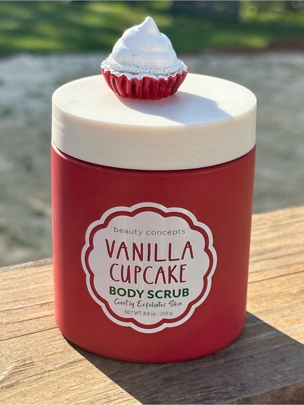 Beauty Concepts Vanilla Cupcake Body Scrub - Sealed